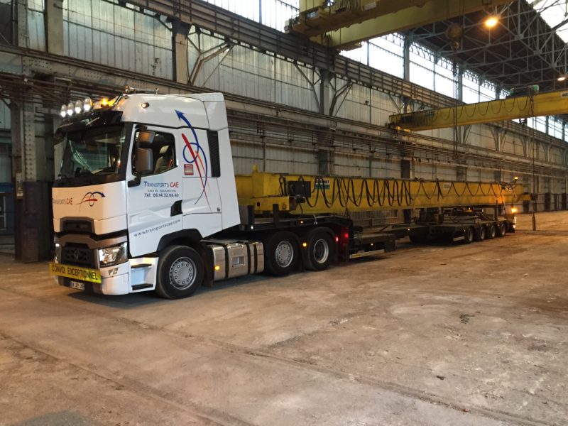Transporteur convoi exceptionnel en Nord Pas de Calais TRANSPORTS CAE
